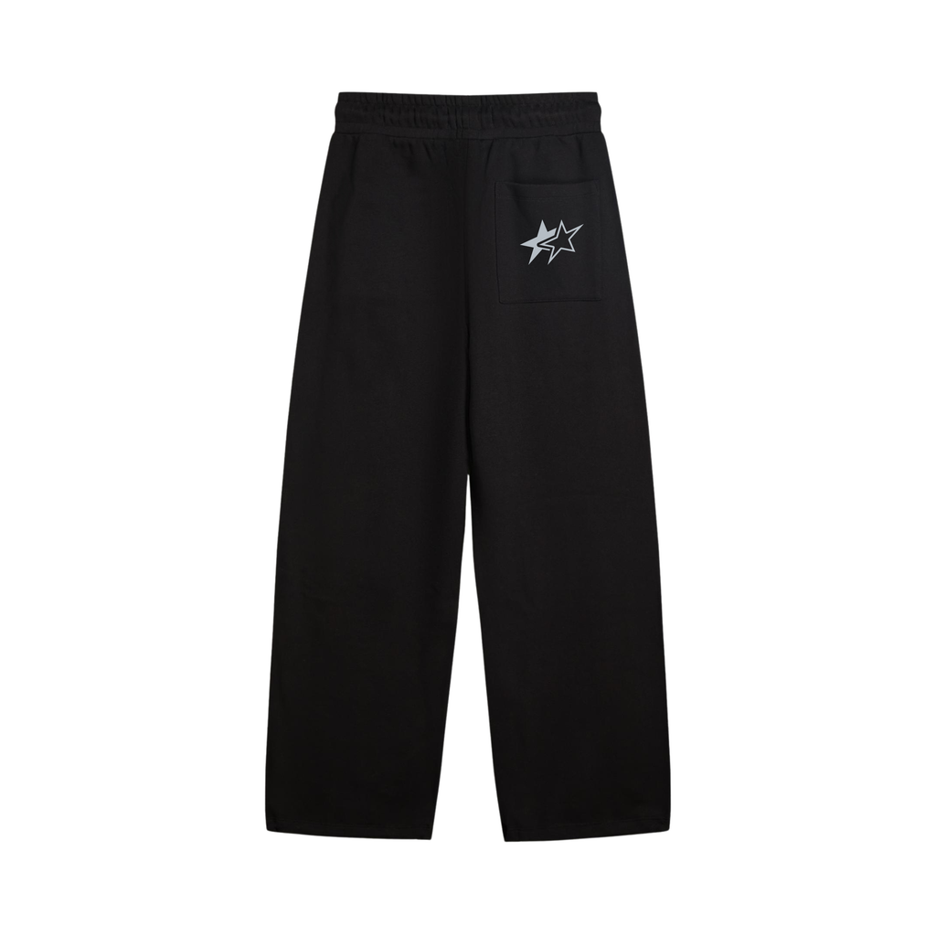 PANTALON BAGGY STARS (NEGRO)
