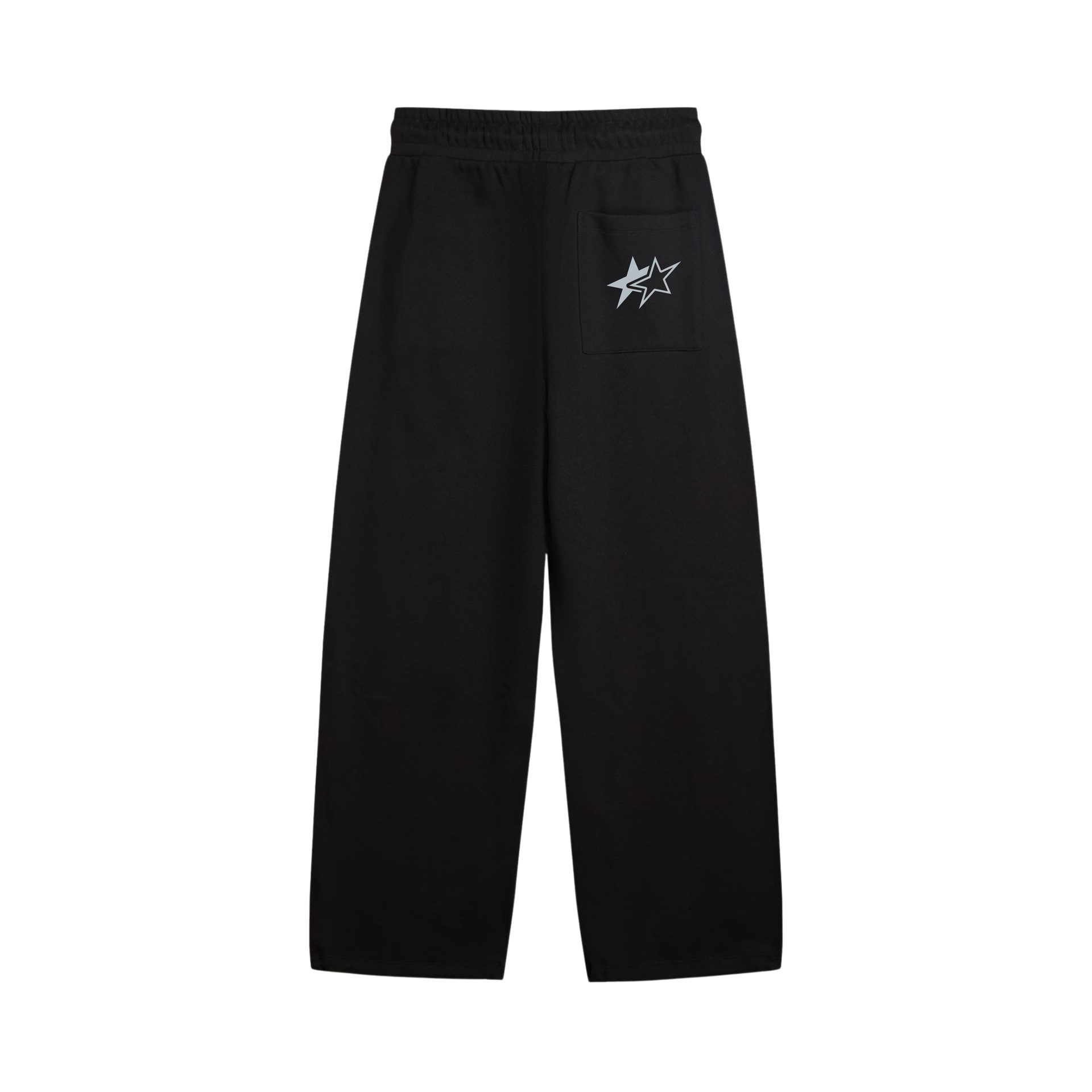 PANTALON BAGGY STARS (NEGRO)