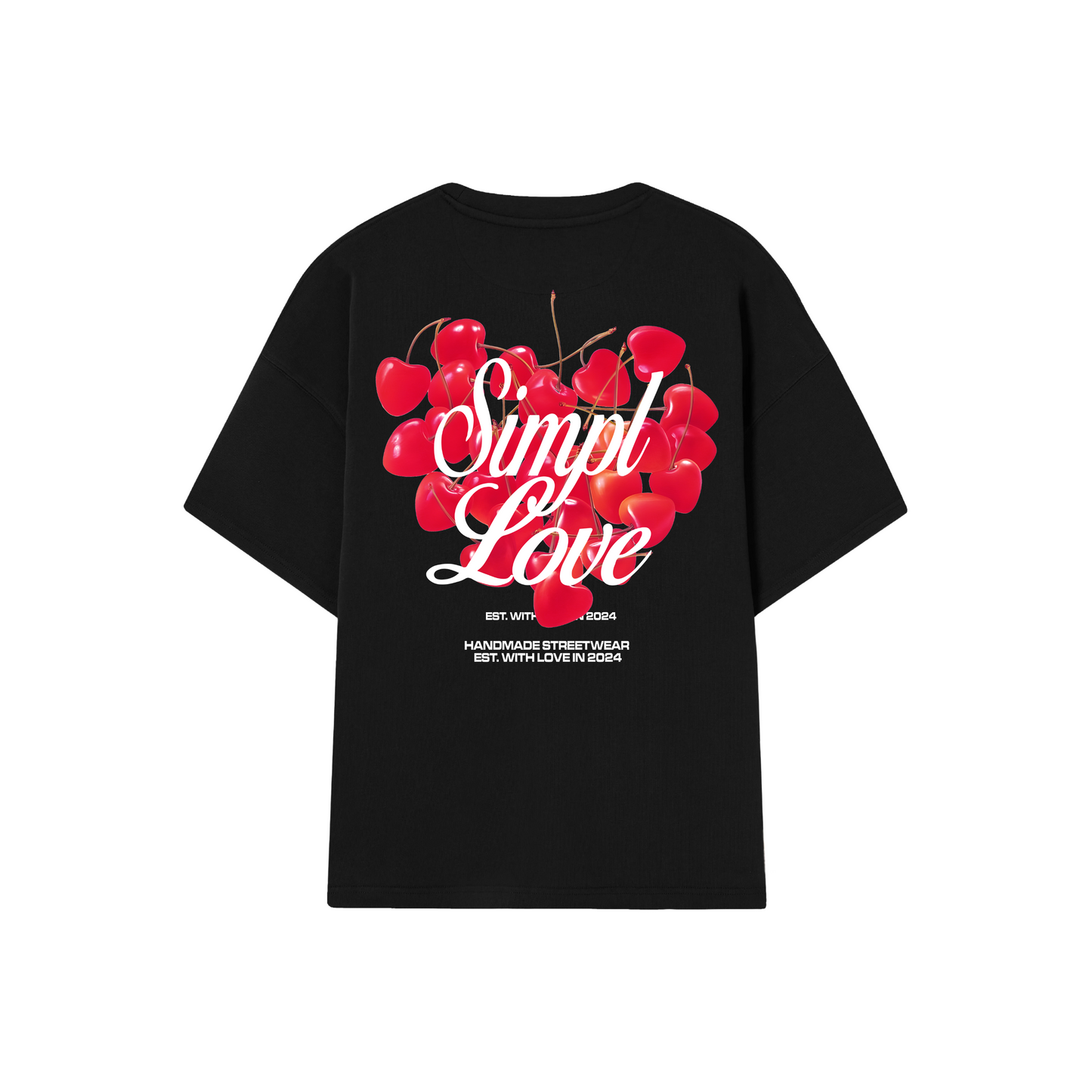 POLERA LOVE (NEGRA)