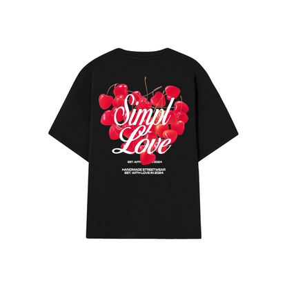 POLERA LOVE (NEGRA)