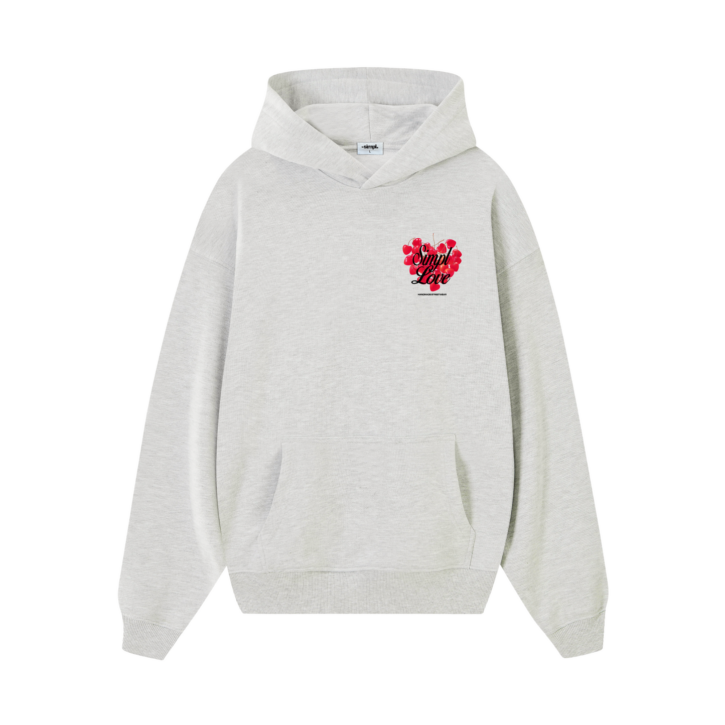 POLERON LOVE (GRIS MELANGE)