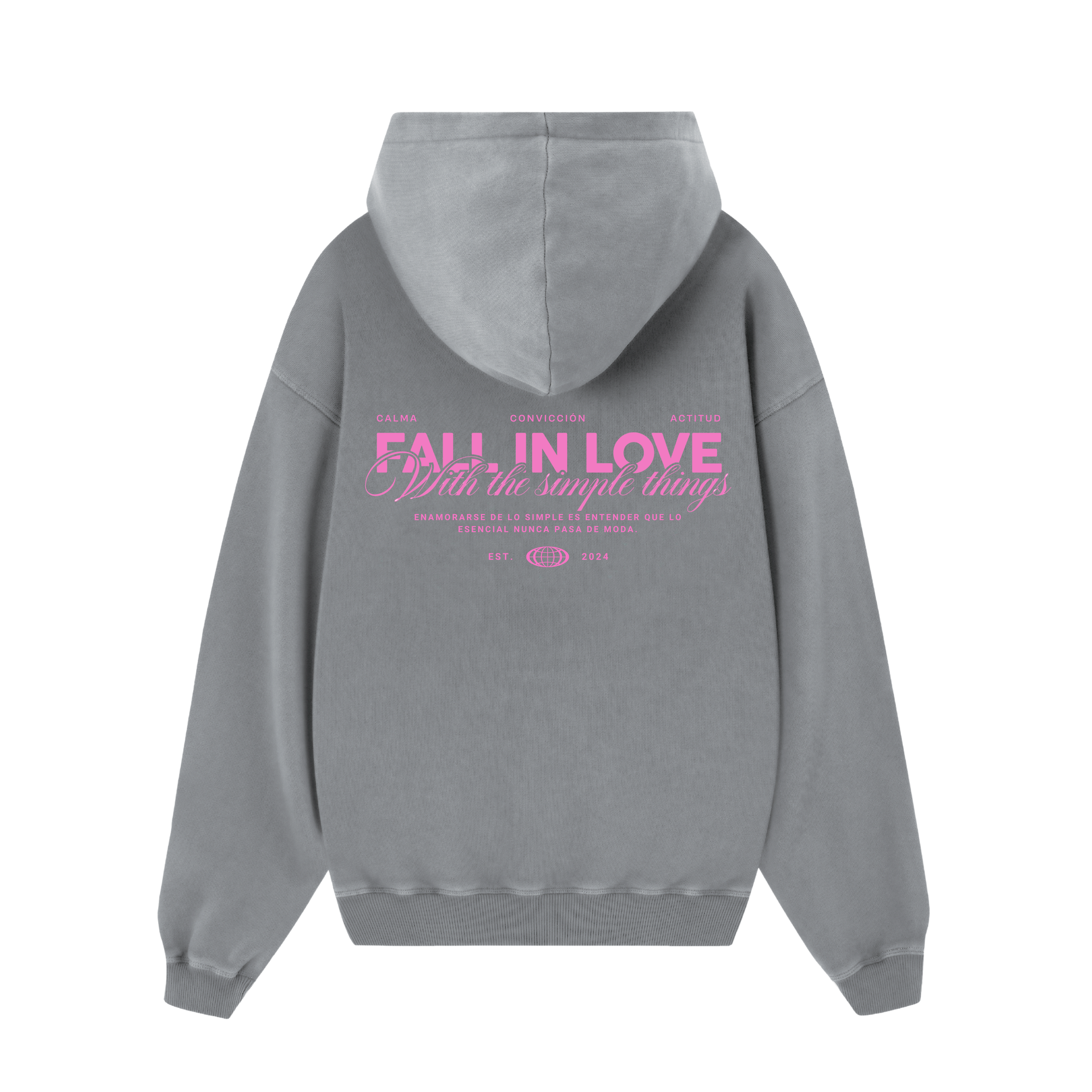 POLERON FALL IN LOVE (GRIS ACERO)