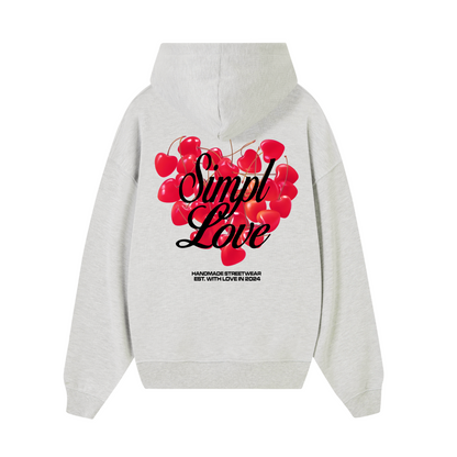 POLERON LOVE (GRIS MELANGE)
