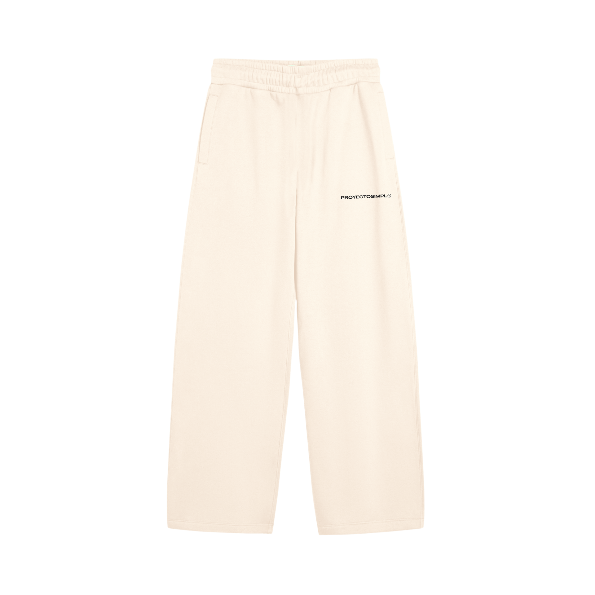 PANTALON BAGGY ESENCIAL (CREMA)