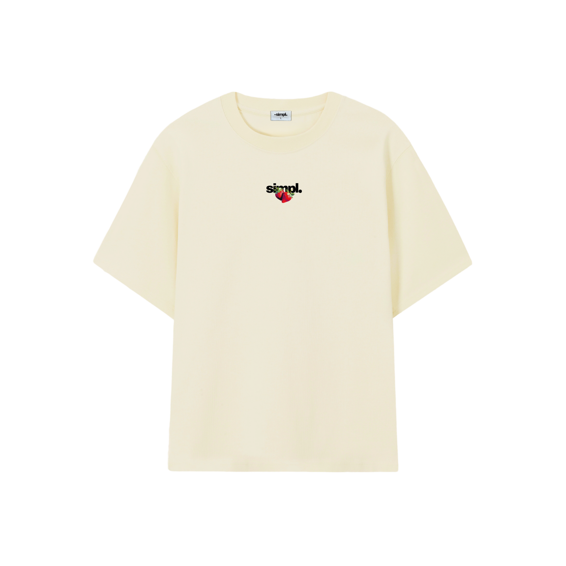 POLERA STRAWBERRY (CREMA)