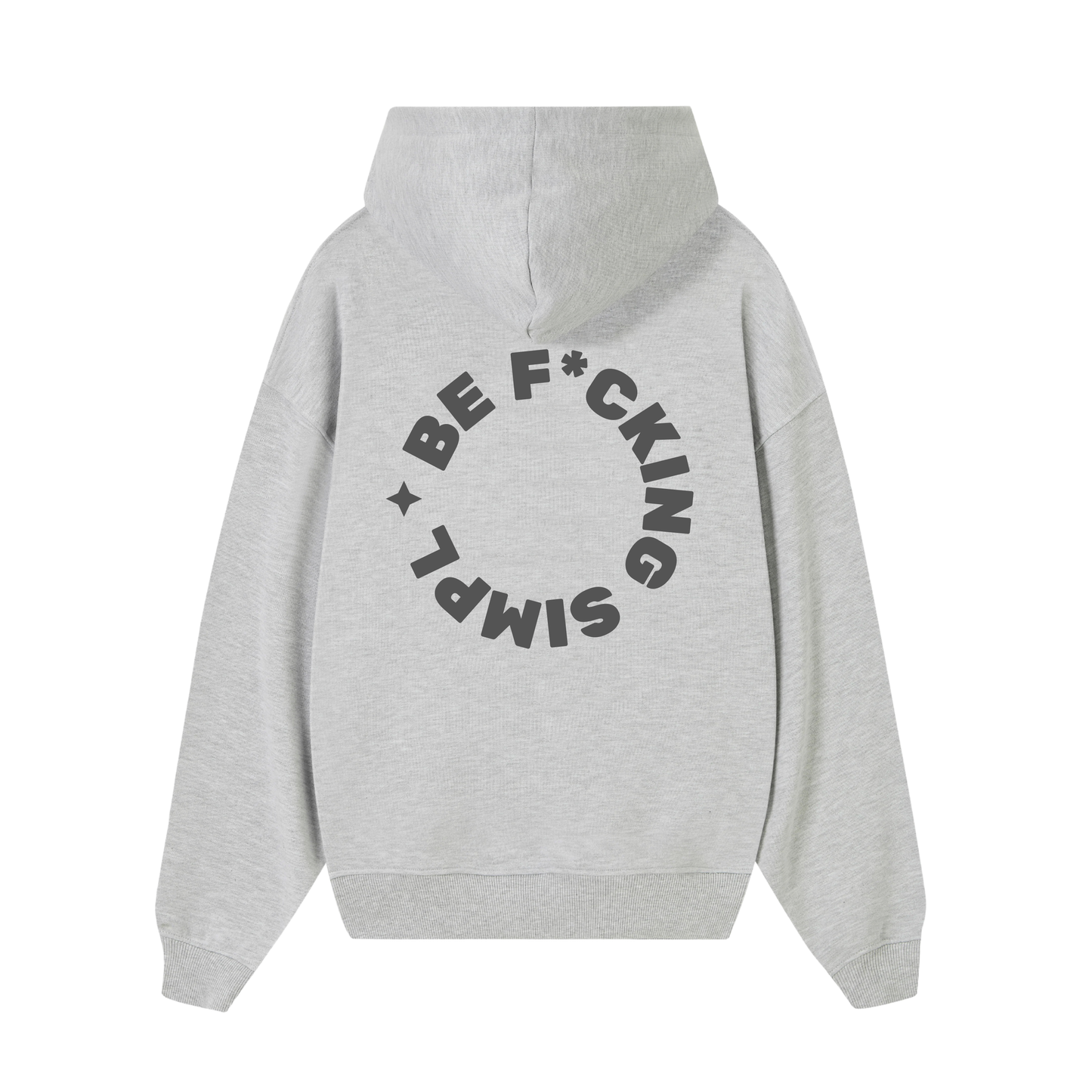POLERON BE SIMPLE (GRIS MELANGE)