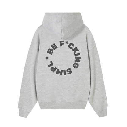 POLERON BE SIMPLE (GRIS MELANGE)