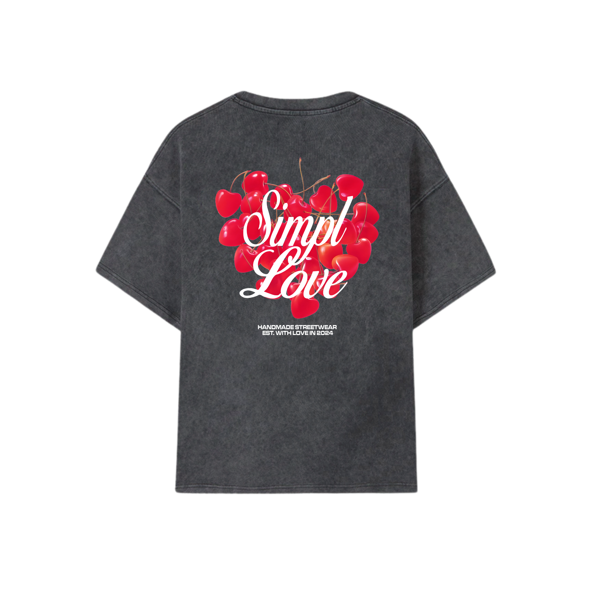 POLERA LOVE (ACID WASH)