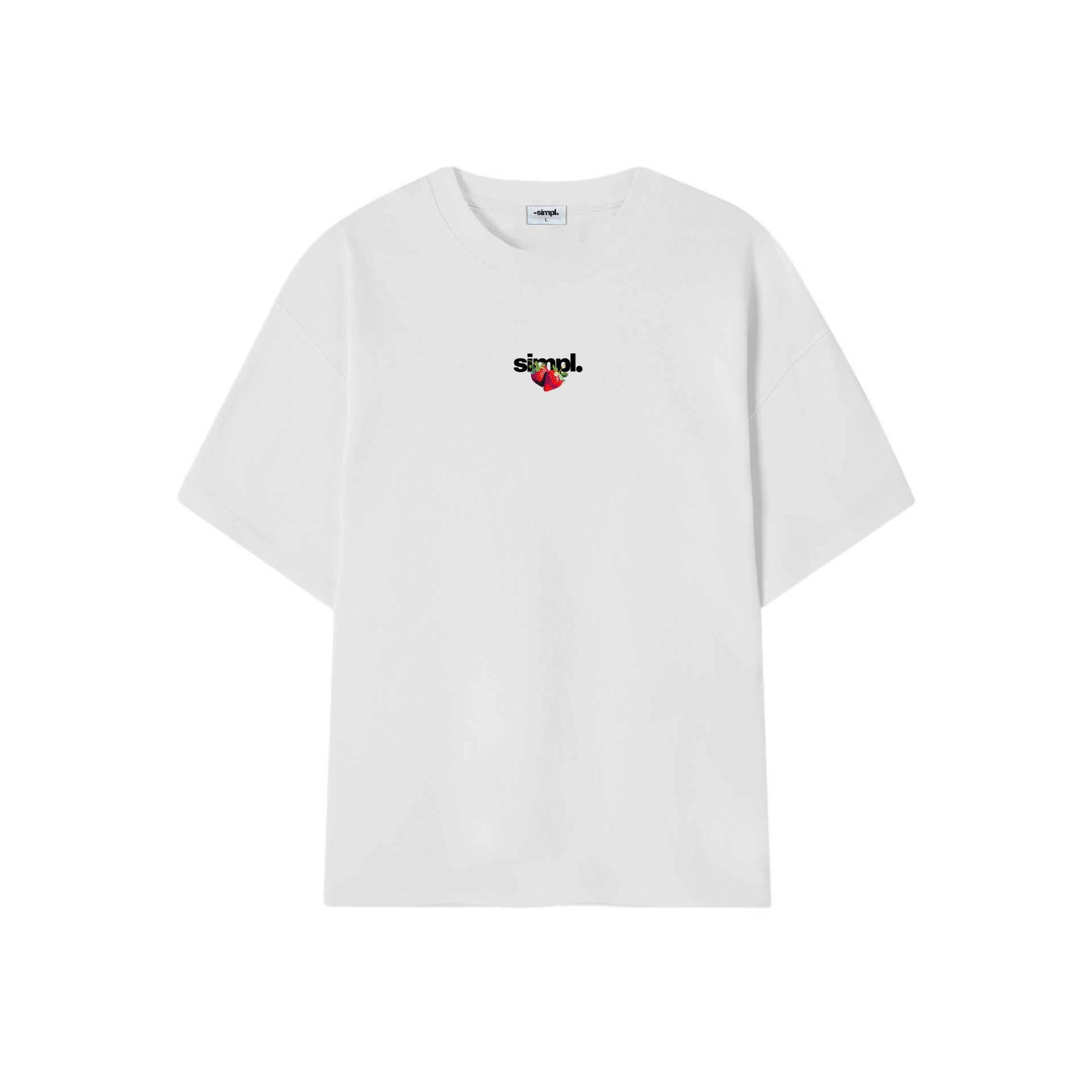 POLERA STRAWBERRY (BLANCA)