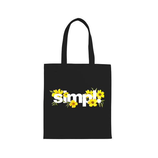 TOTE BAG SPRING (NEGRO)