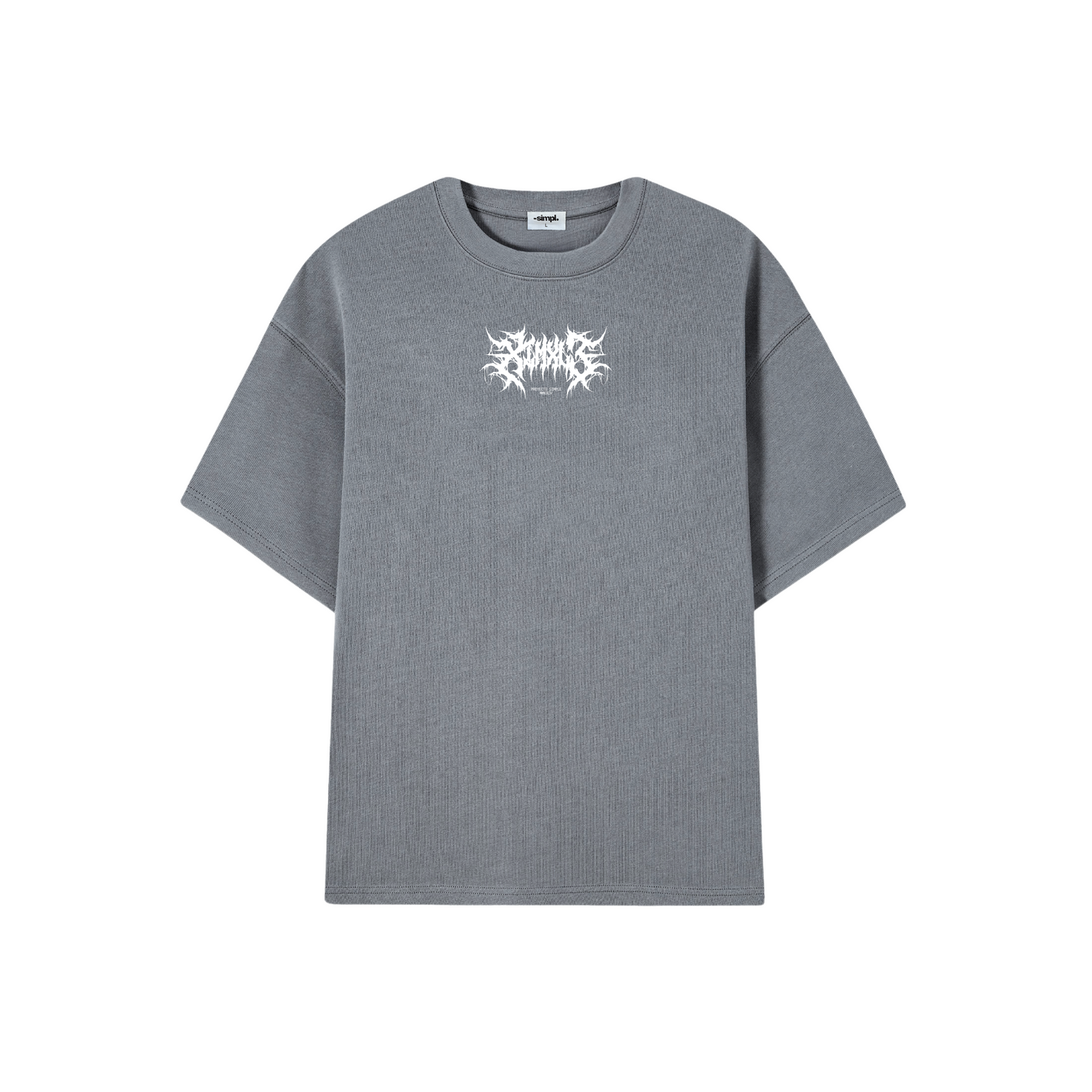 POLERA WORLD TOUR (GRIS ACERO)