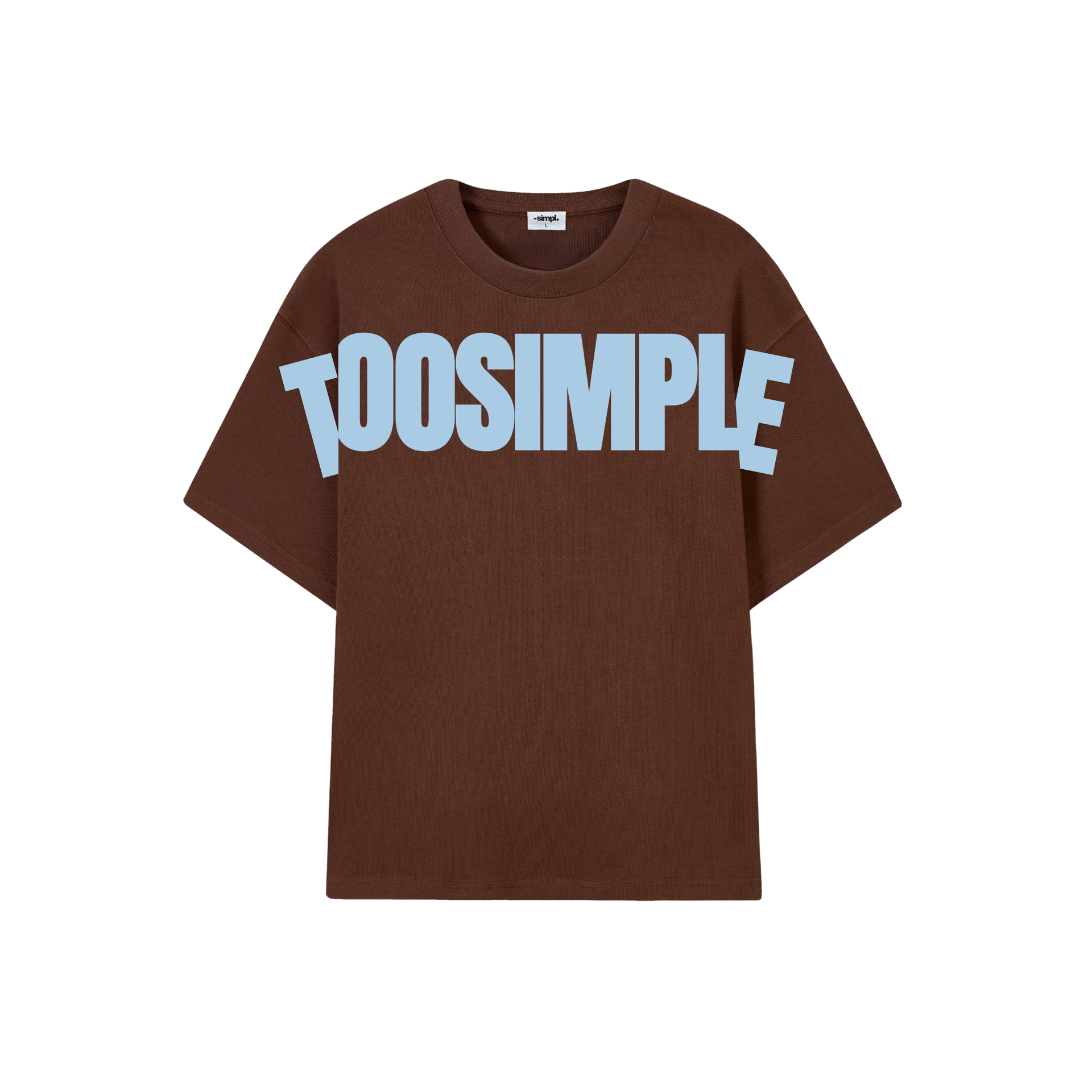 POLERA TOO SIMPLE (CAFÉ)