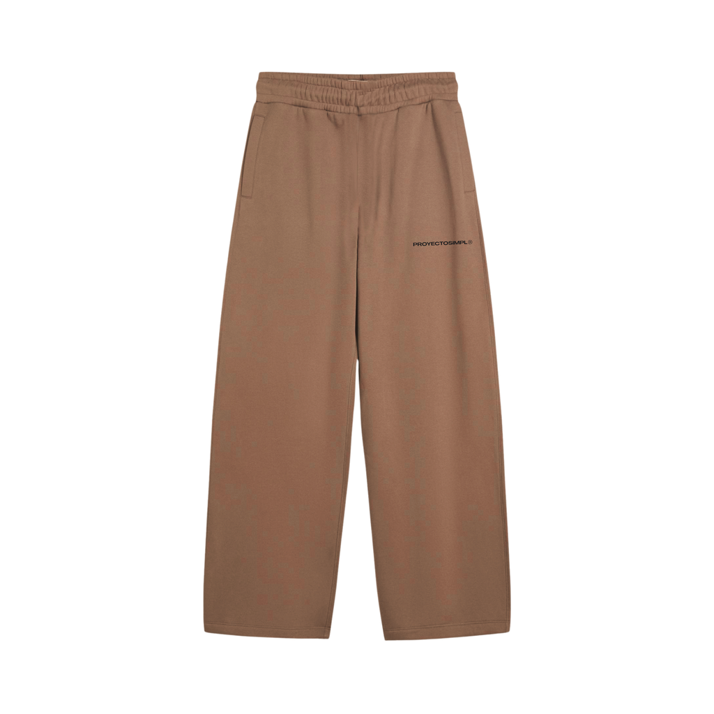 PANTALON BAGGY ESENCIAL (CAFÉ CLARO)