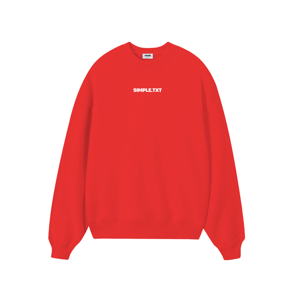 POLERON SIN GORRO .TXT (ROJO)
