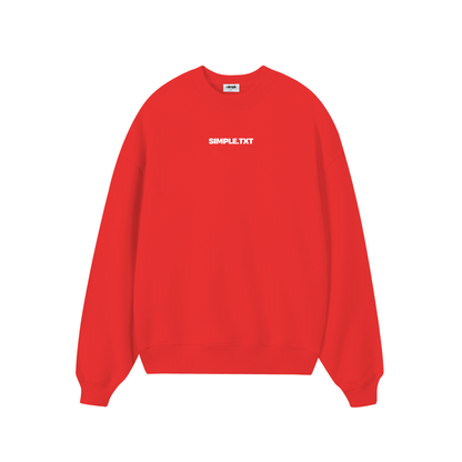 POLERON SIN GORRO .TXT (ROJO)