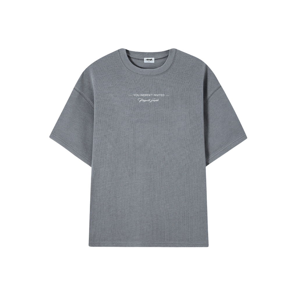 POLERA CERTIFIED CLUB (GRIS ACERO)