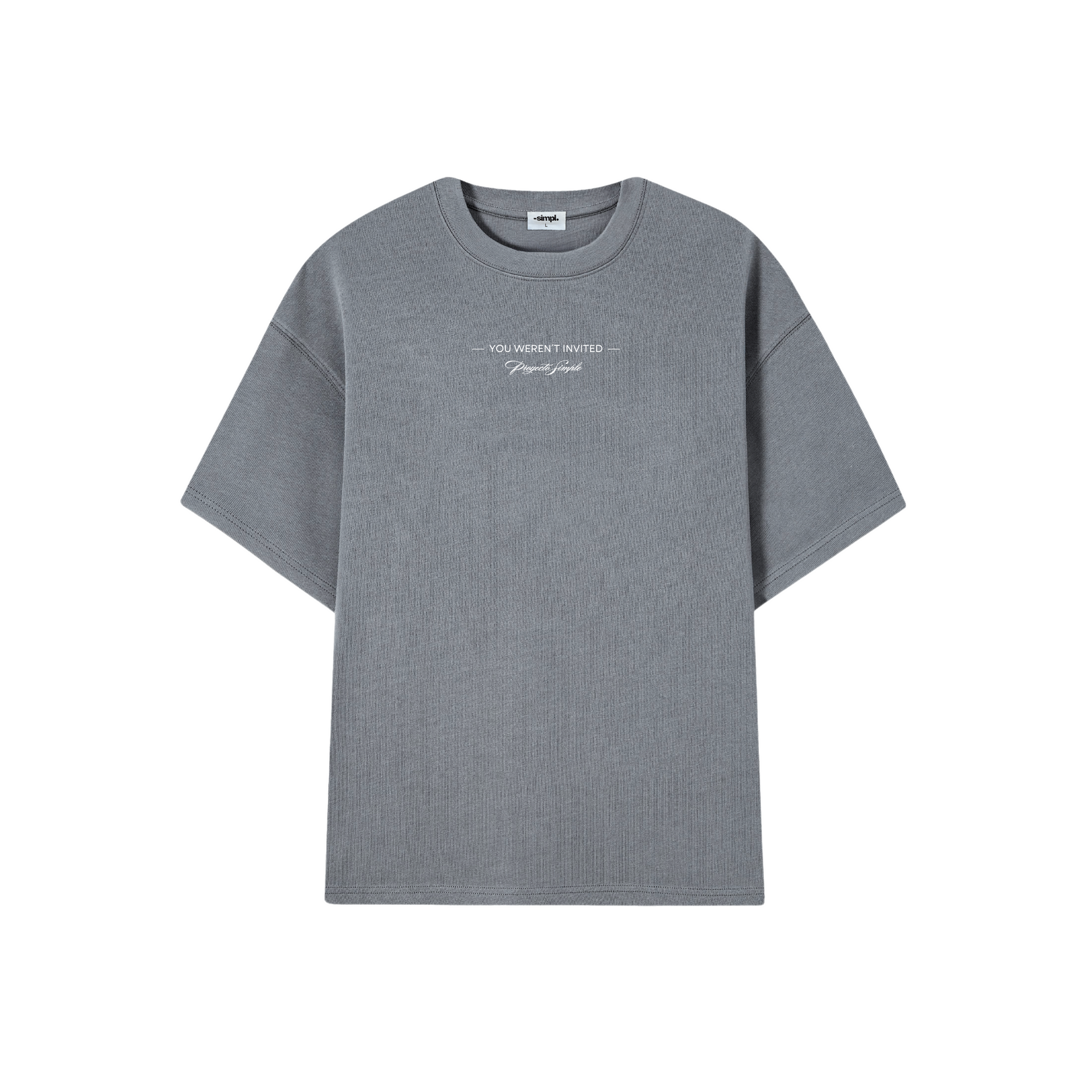 POLERA CERTIFIED CLUB (GRIS ACERO)