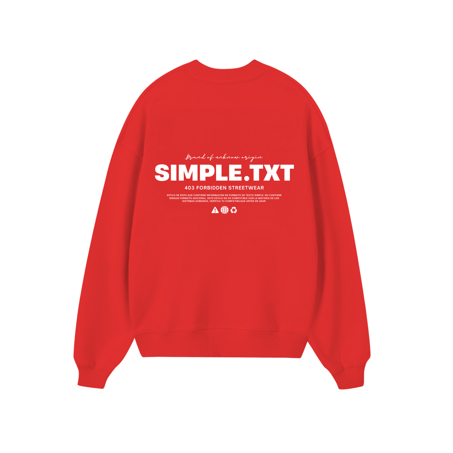POLERON SIN GORRO .TXT (ROJO)