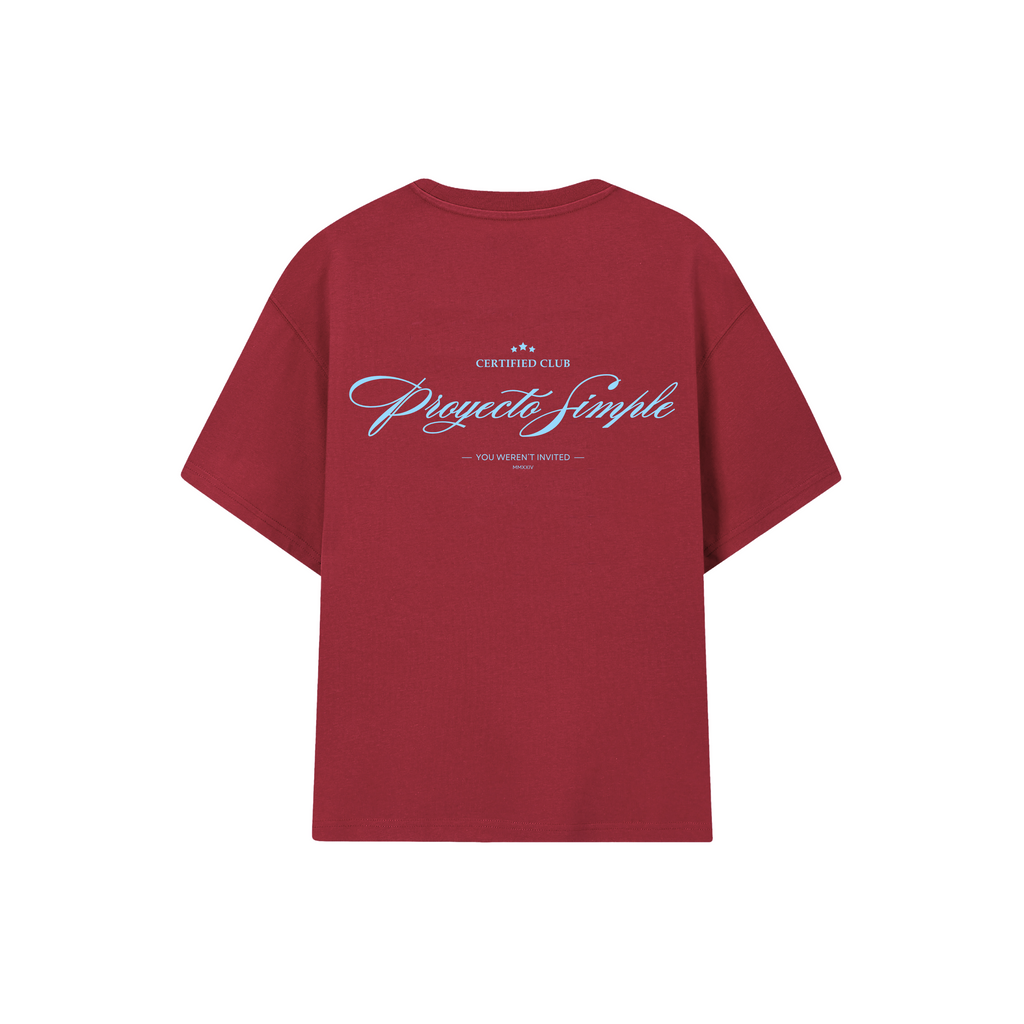 POLERA CERTIFIED CLUB (BURDEO)