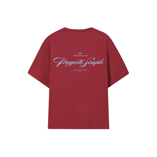 POLERA CERTIFIED CLUB (BURDEO)