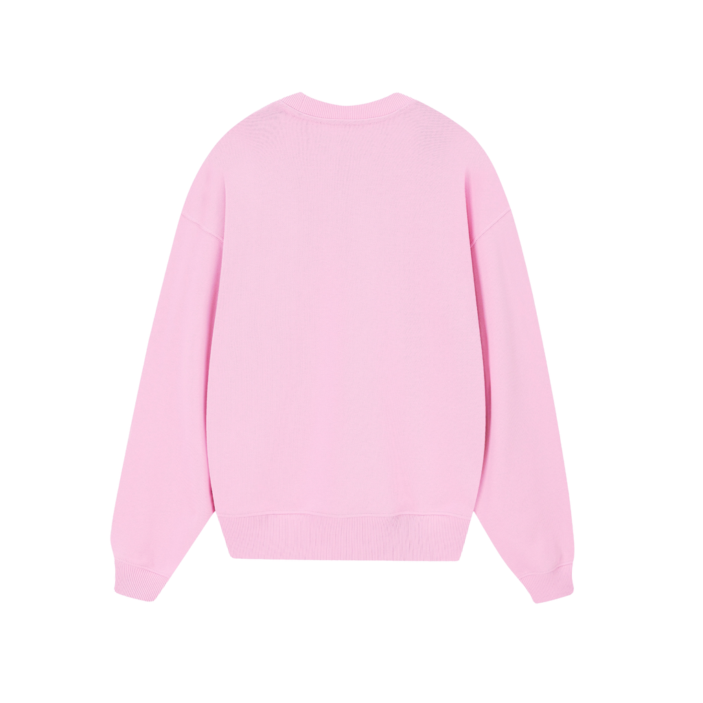 POLERON SIN GORRO ESENCIAL (ROSADO)