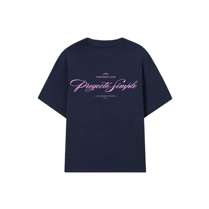 POLERA CERTIFIED CLUB (AZUL MARINO)