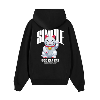 POLERON GOD IS A CAT (NEGRO)