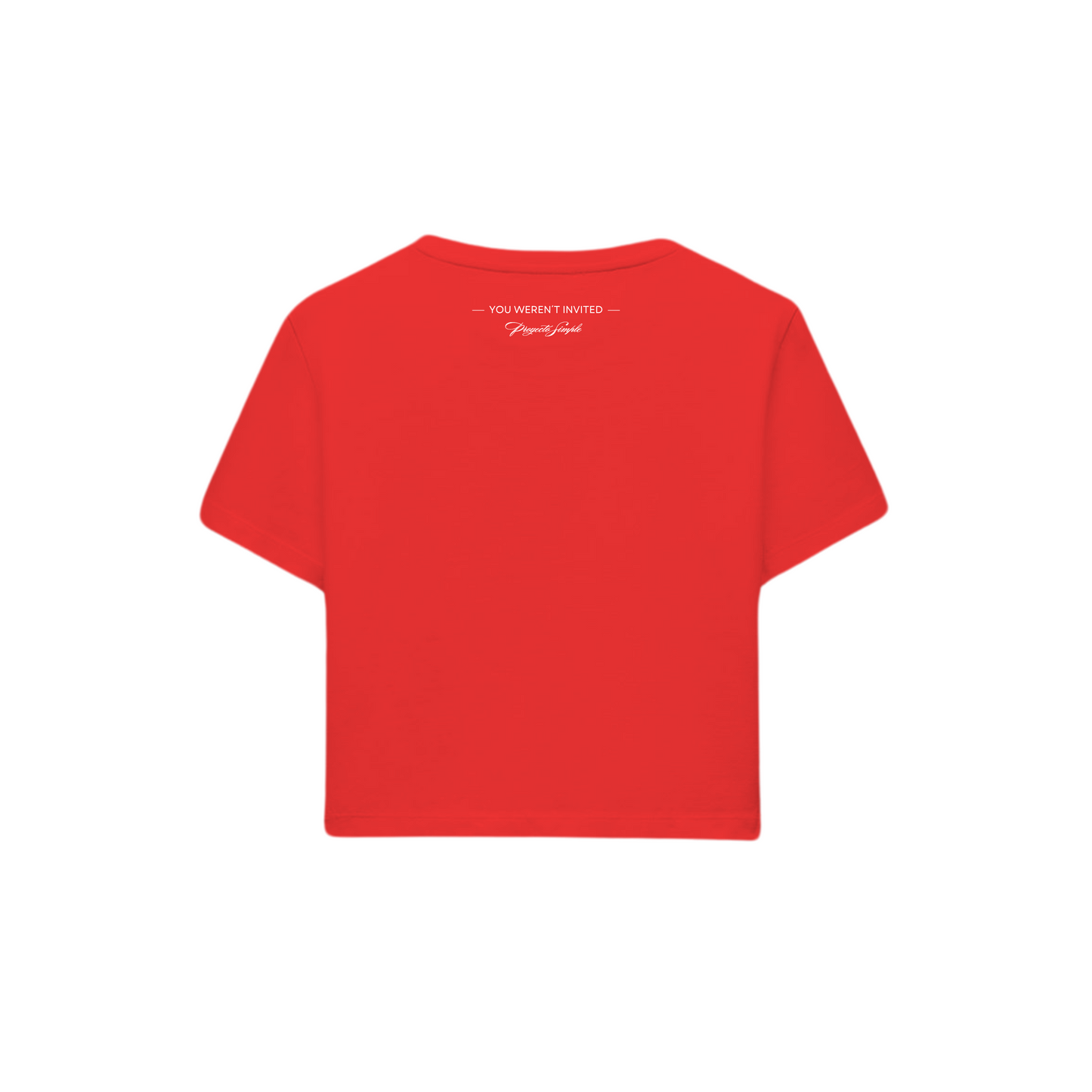 POLERA BABY TEE CERTIFIED CLUB (ROJA)