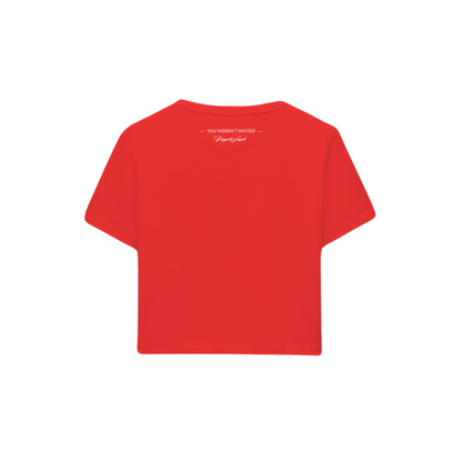 POLERA BABY TEE CERTIFIED CLUB (ROJA)