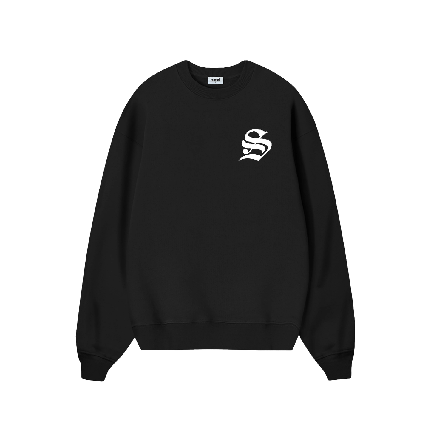 POLERON SIN GORRO GOTH (NEGRO)