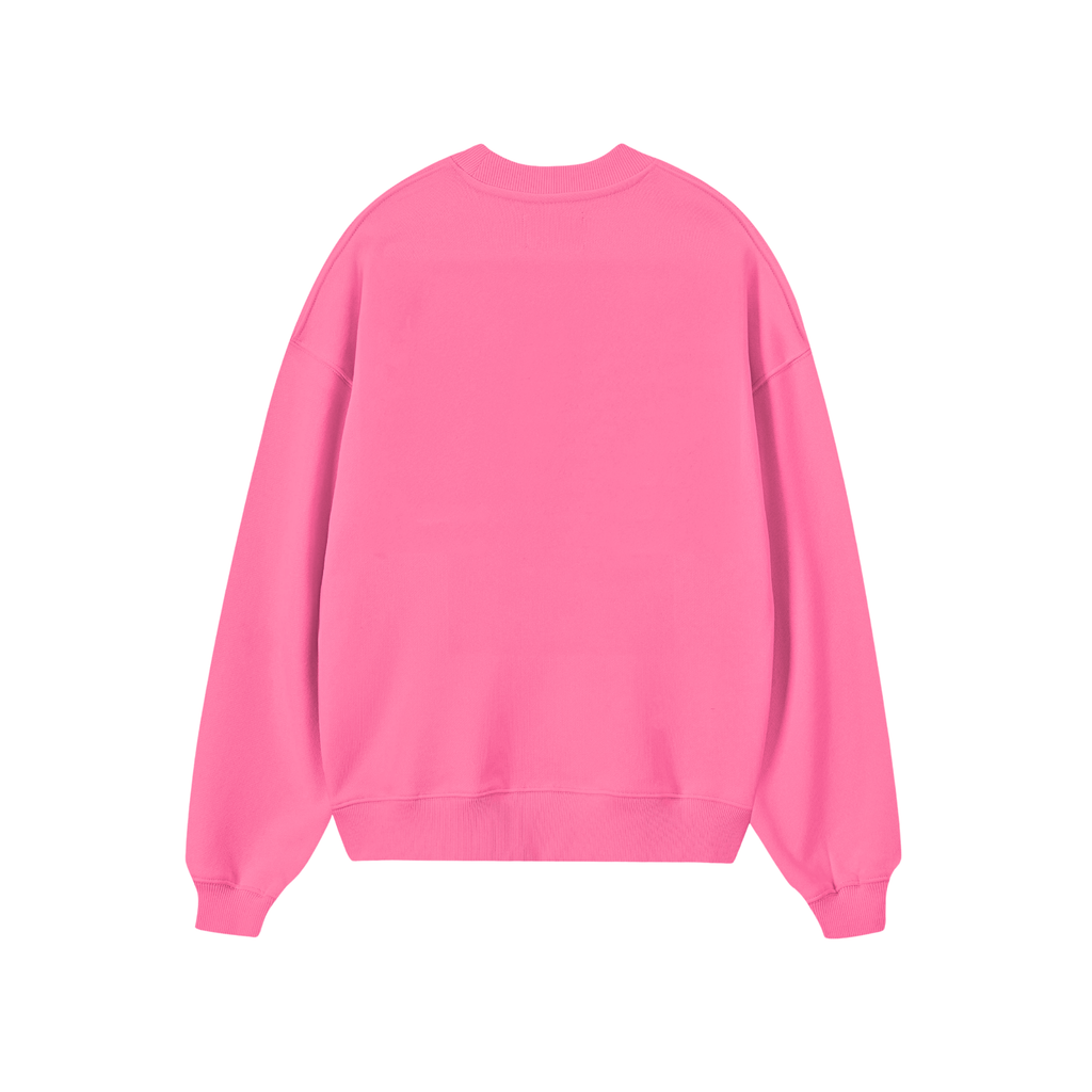 POLERON SIN GORRO ESENCIAL (ROSADO NEON)