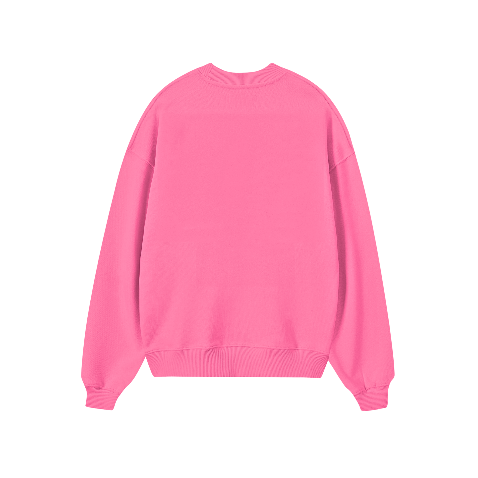 POLERON SIN GORRO ESENCIAL (ROSADO NEON)