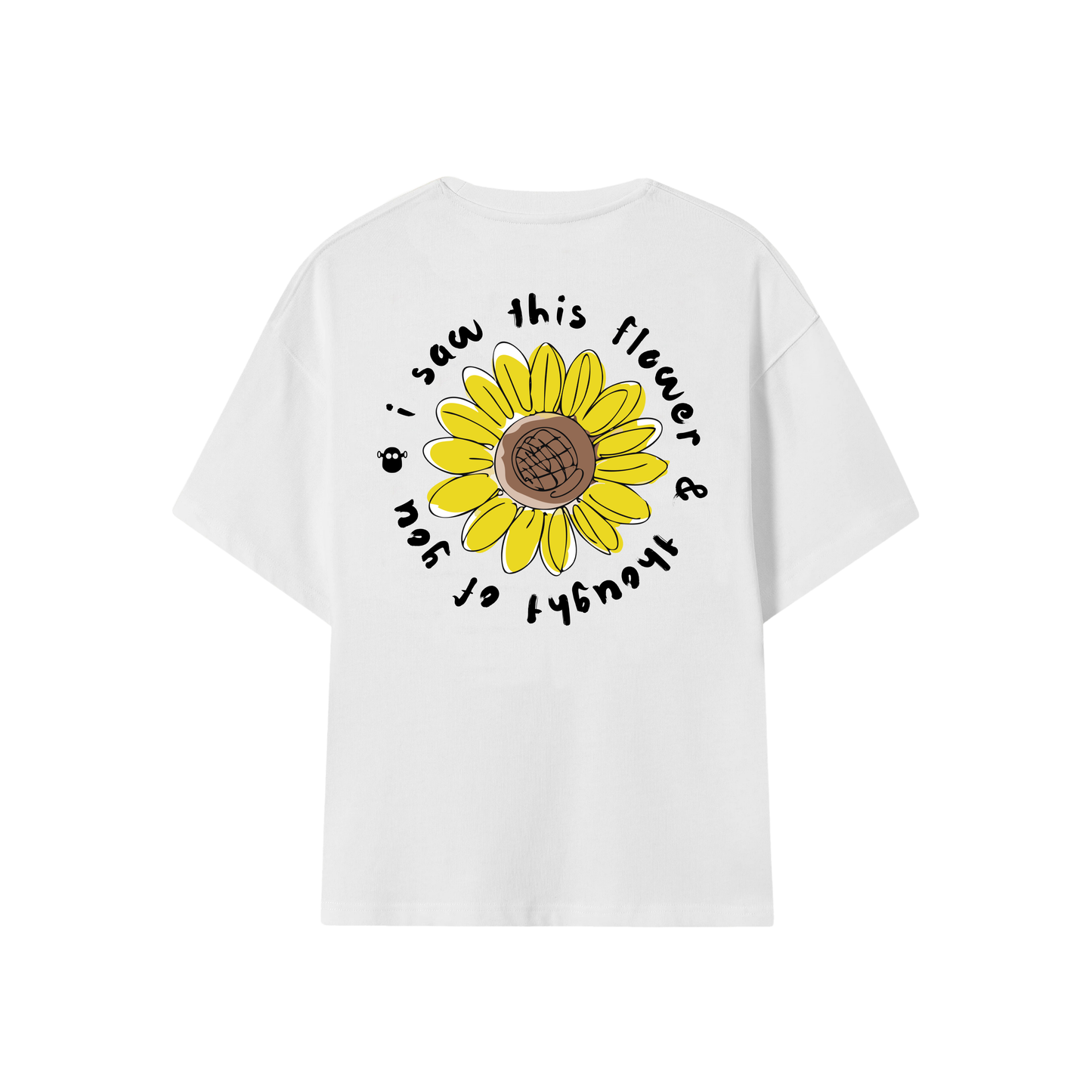 POLERA SUNFLOWER V2 (BLANCA)