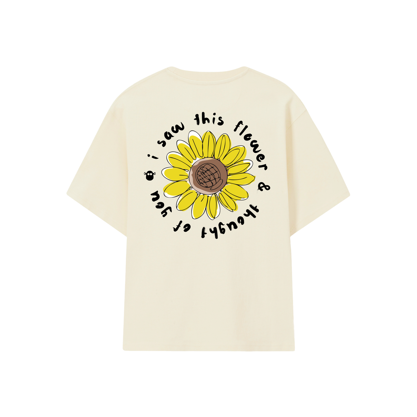 POLERA SUNFLOWER V2 (CREMA)