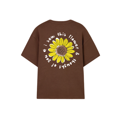 POLERA SUNFLOWER V2 (CAFÉ)