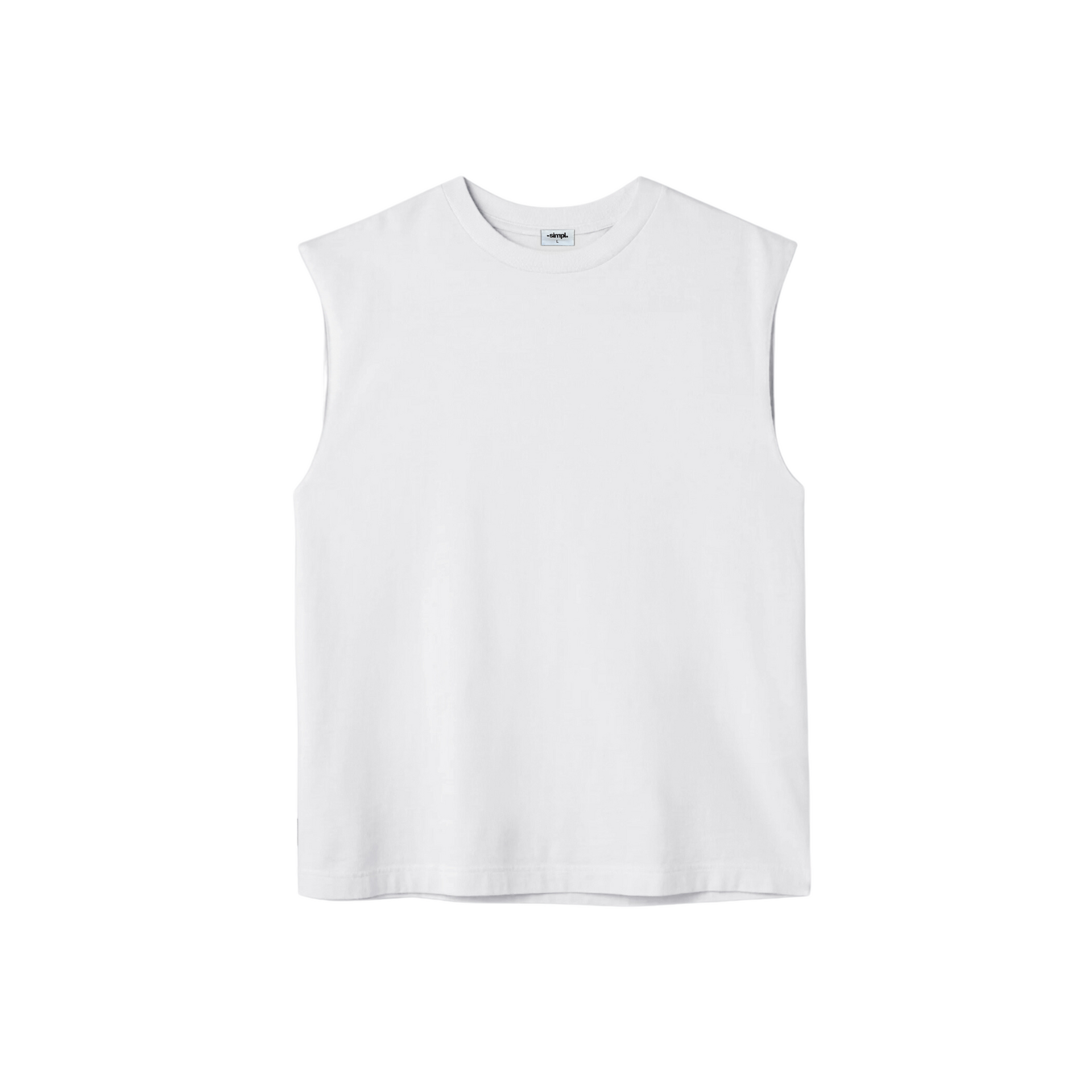 POLERA BLANK VEST (BLANCA)