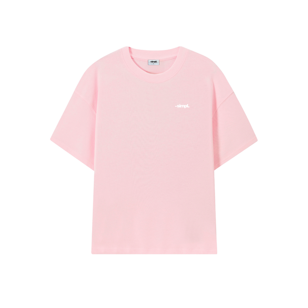 POLERA MAKE IT SIMPL (ROSADO)