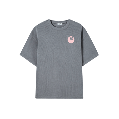 POLERA 8 BALL (GRIS ACERO)