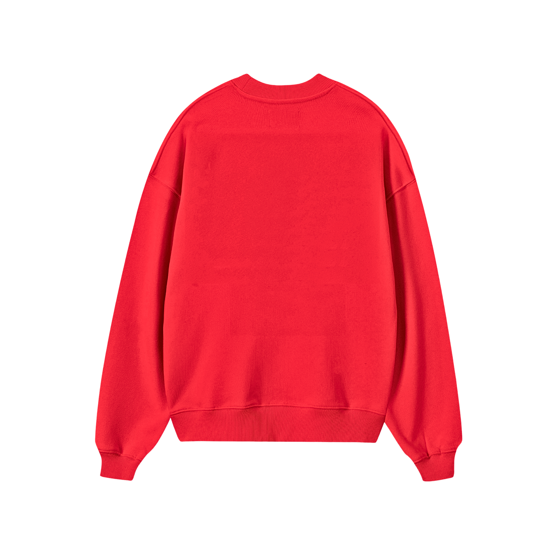 POLERON SIN GORRO ESENCIAL (ROJO)