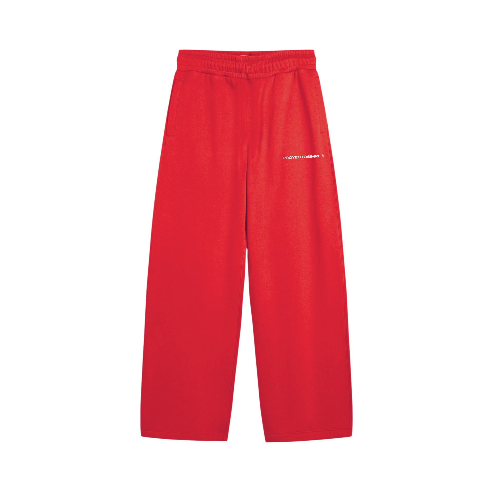 PANTALON BAGGY ESENCIAL (ROJO)