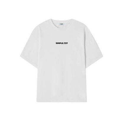 POLERA .TXT (BLANCA)