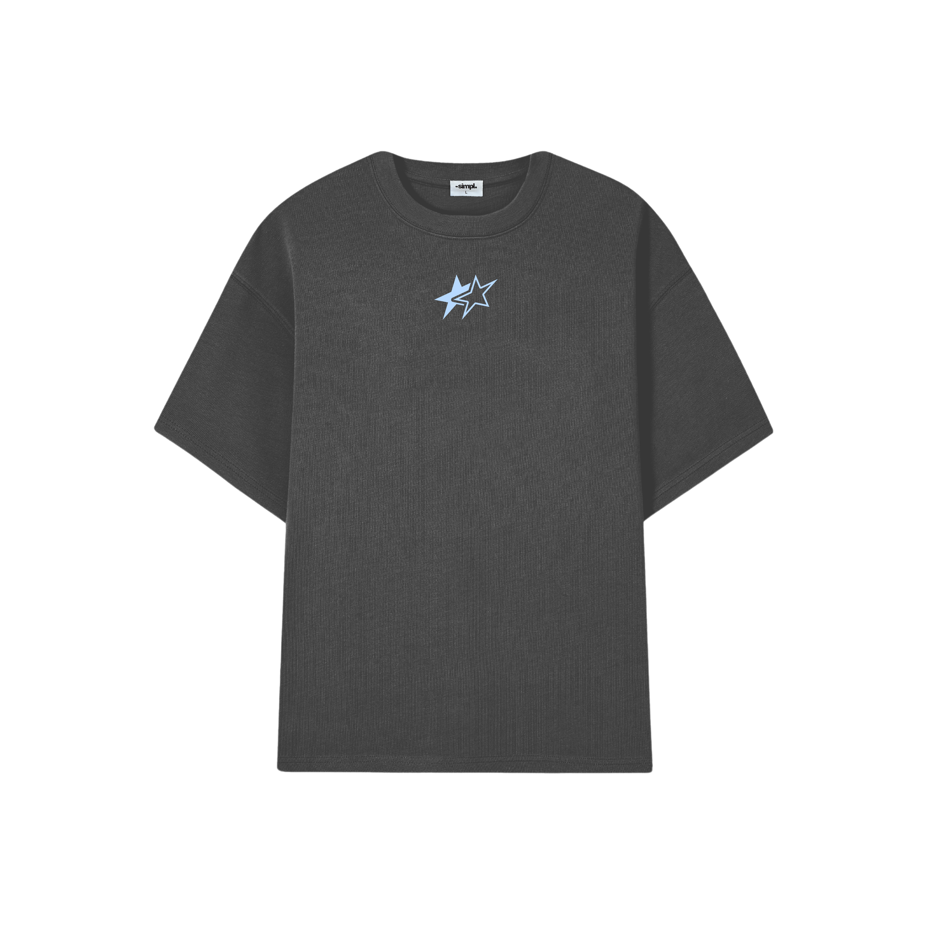 POLERA STARS (GRIS ACERO)