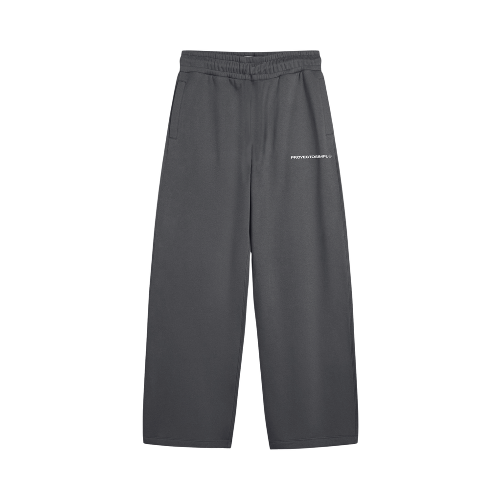 PANTALON BAGGY ESENCIAL (GRIS OSCURO)