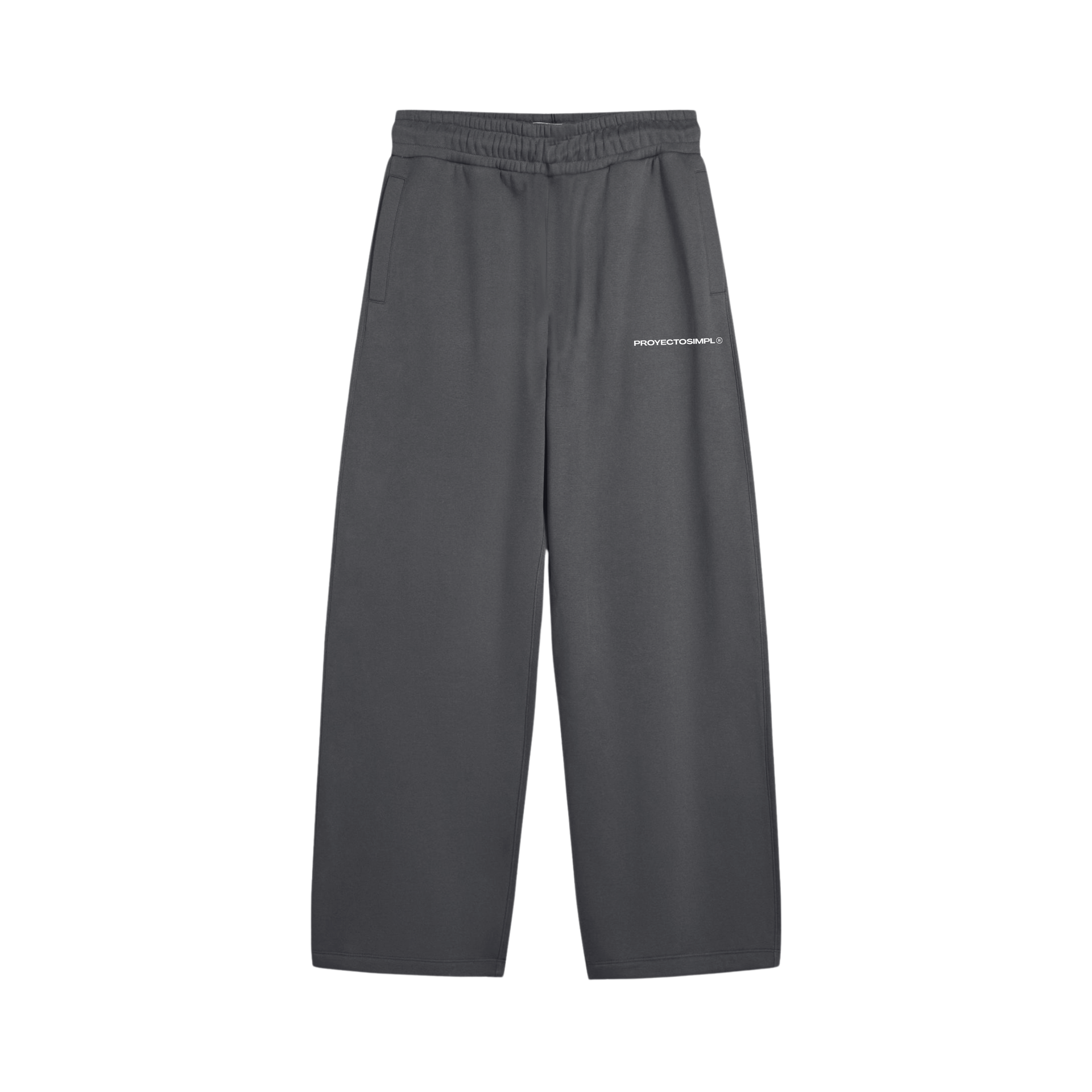 PANTALON BAGGY ESENCIAL (GRIS OSCURO)