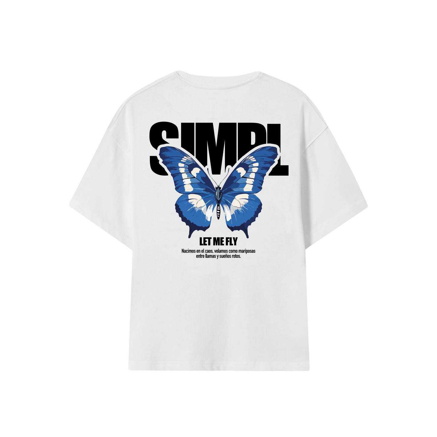 POLERA BUTTERFLY (BLANCA)
