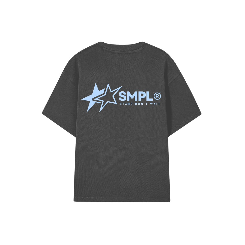 POLERA STARS (GRIS ACERO)