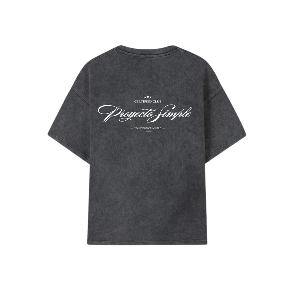 POLERA CERTIFIED CLUB (ACID WASH)