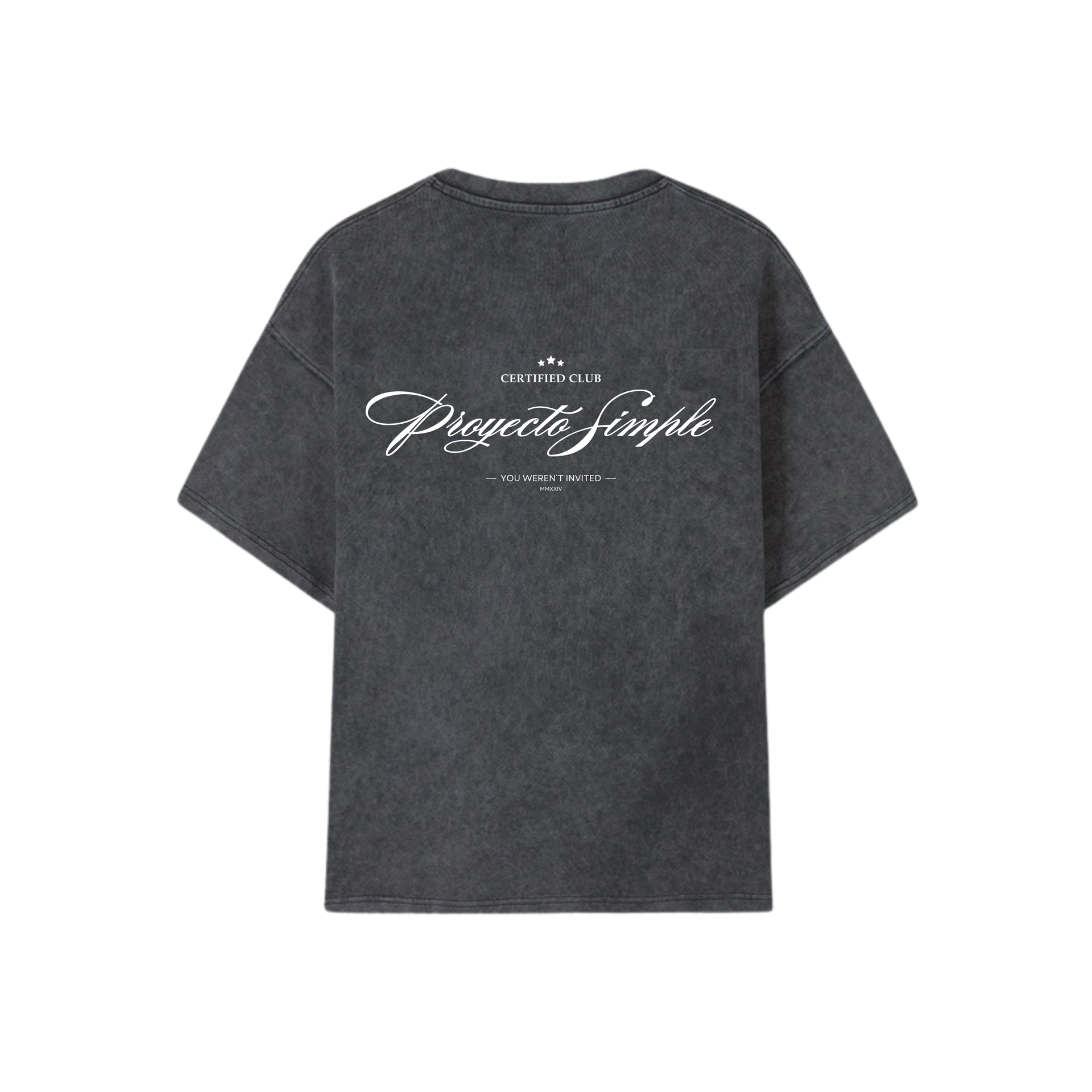 POLERA CERTIFIED CLUB (ACID WASH)
