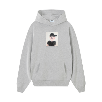 POLERON PERDÓN MAMÁ  2 (GRIS MELANGE)