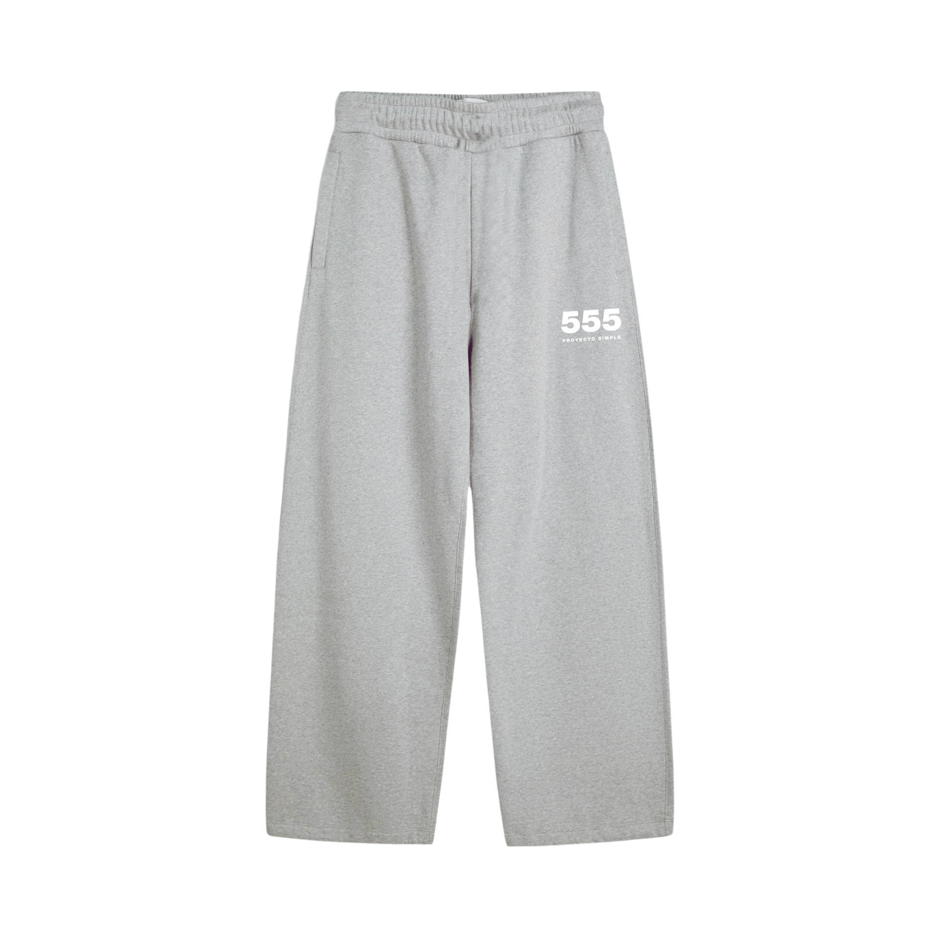 PANTALON BAGGY LIVE YOUR DREAM (GRIS MELANGE)